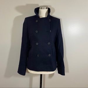 J. Crew Quilted Pea Coat
